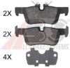 REMSA 157300 Brake Pad Set, disc brake